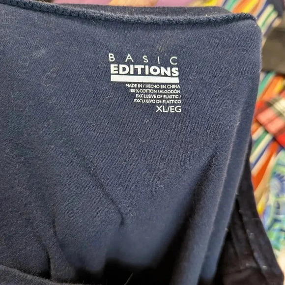 Basic Editions Blue Top - XL - Picture 3 of 3